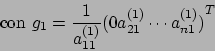 \begin{displaymath}\forall i \quad det(A_i)=det(U_i)=\prod_{j=1}^{i}a_{jj}^{(j)}...
...i-1}a_{jj}^{(j)} \right)
a_{ii}^{(i)}=det(A_{i-1})a_{ii}^{(i)}\end{displaymath}