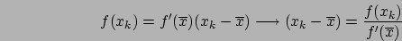 $f(a)f(x)>0 \Rightarrow \mbox{ si riapplica
nell'intervallo } [x,b]$