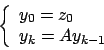 \begin{displaymath}Av=\lambda v \qquad v\in\mathbf{C}^n\end{displaymath}