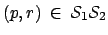 $\displaystyle (p,r) \: \in \: \mathcal{S}_1\mathcal{S}_2$