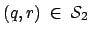 $ (q,r) \: \in \: \mathcal{S}_2$